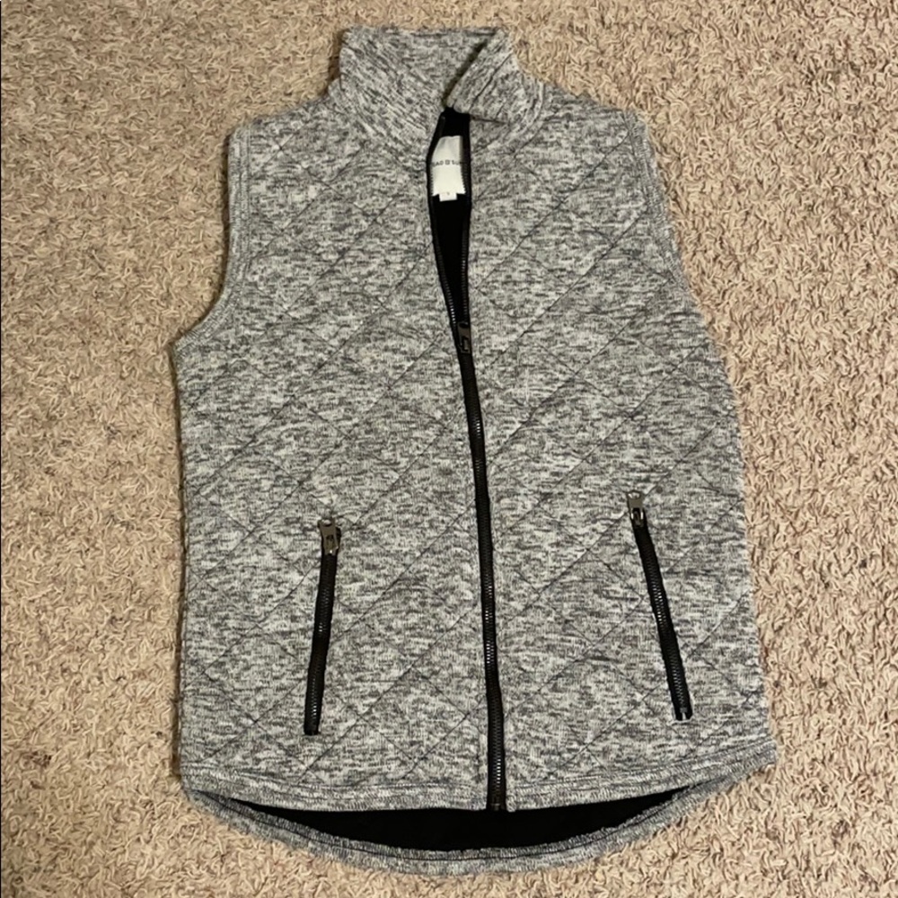 Zip up vest